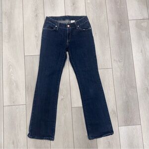 Made in USA Vintage Levi’s Low Rise Mini Bootcut Jeans size 27 28 Indigo